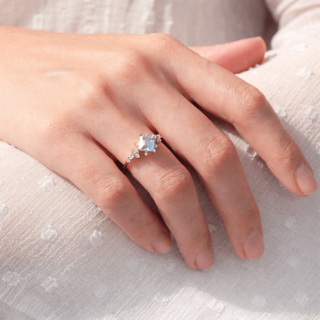 Aquamarine Ring Budur - SOVATS
