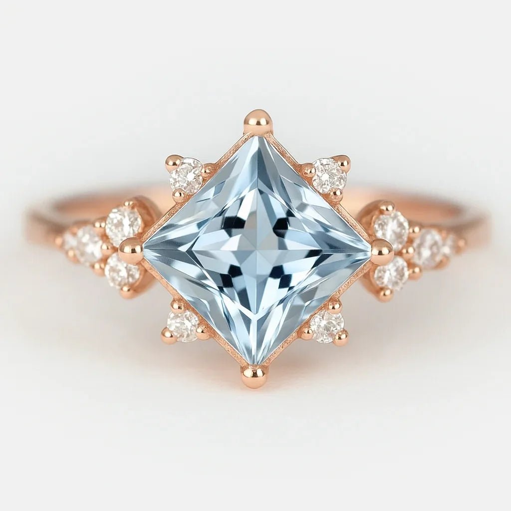 Aquamarine Ring Budur - SOVATS