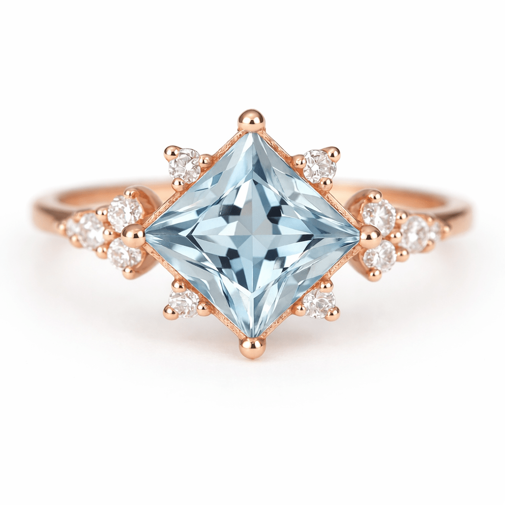 Aquamarine Ring Budur - SOVATS