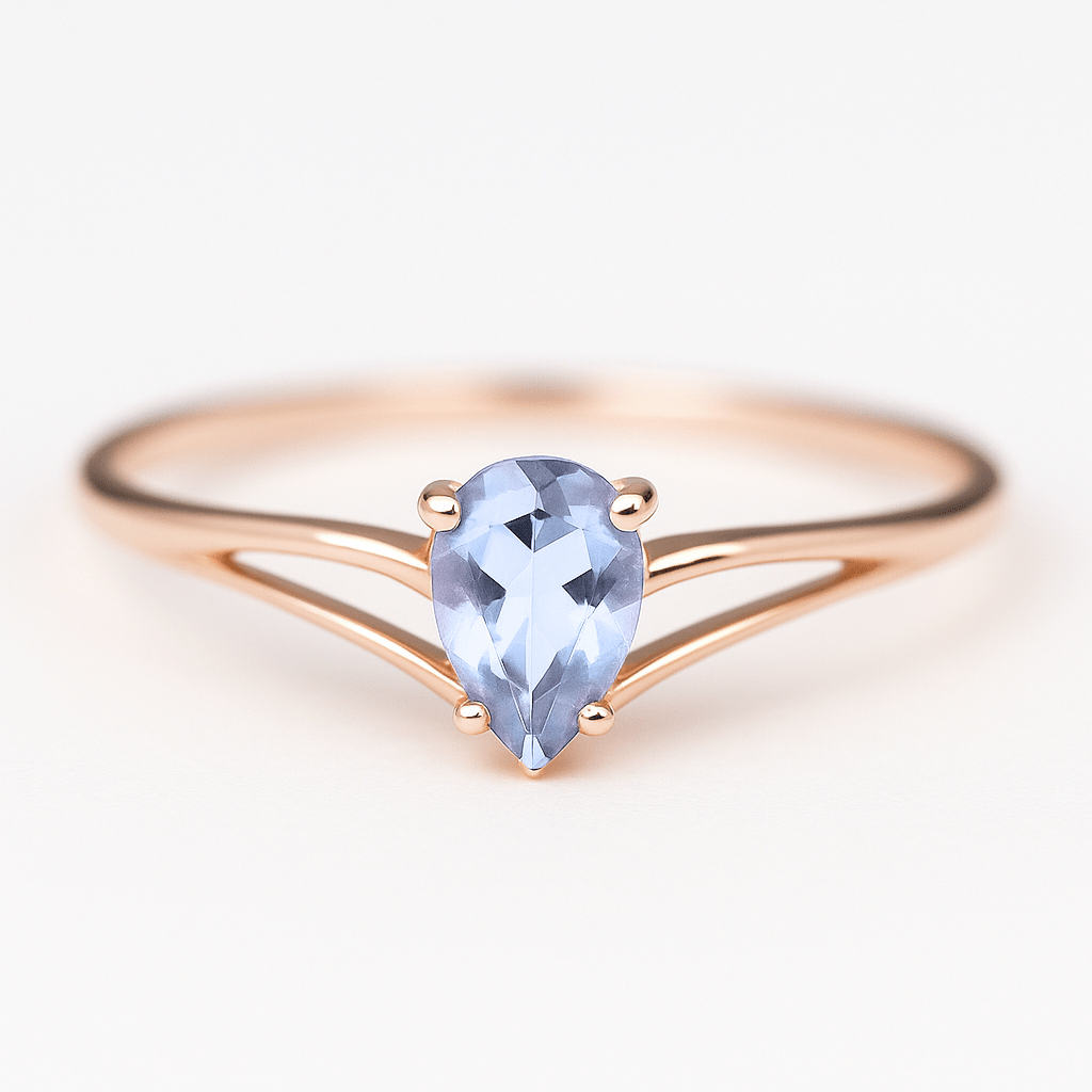 Aquamarine Ring Niobe - SOVATS