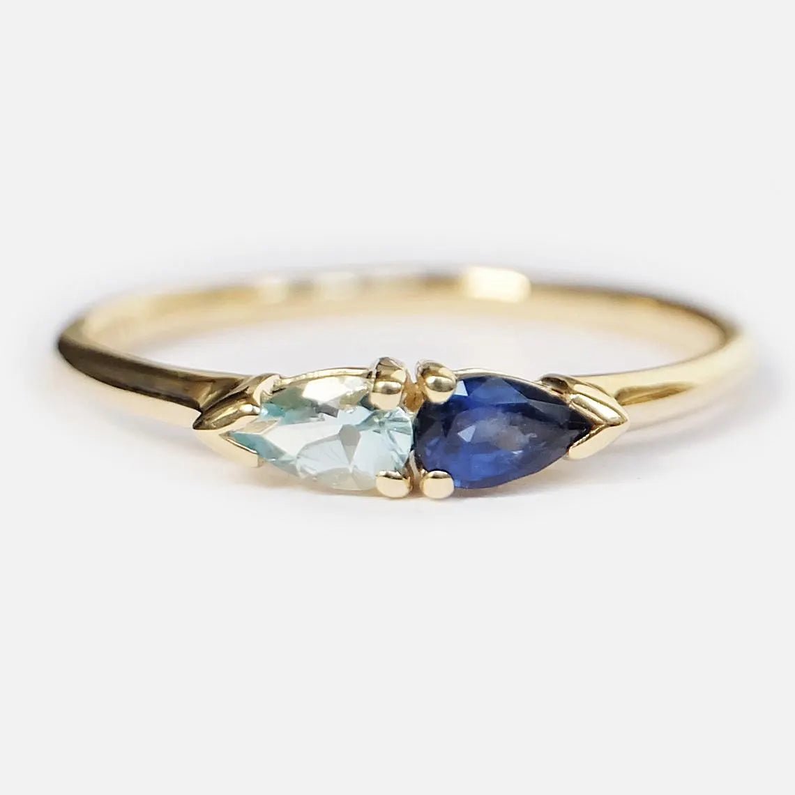 Aquamarine Sapphire Ring Hamelin - SOVATS