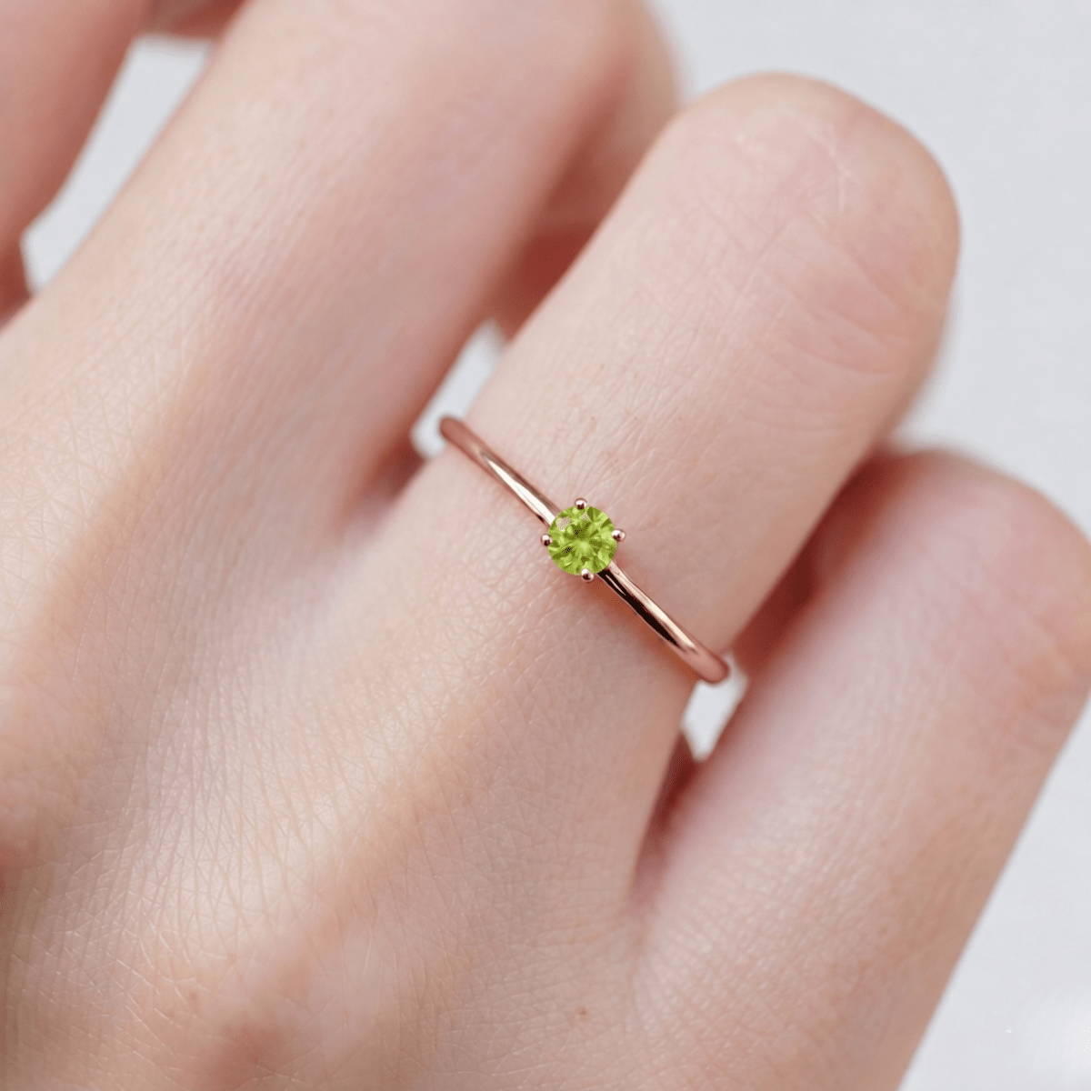 August Birthstone Ring Asal - SOVATS