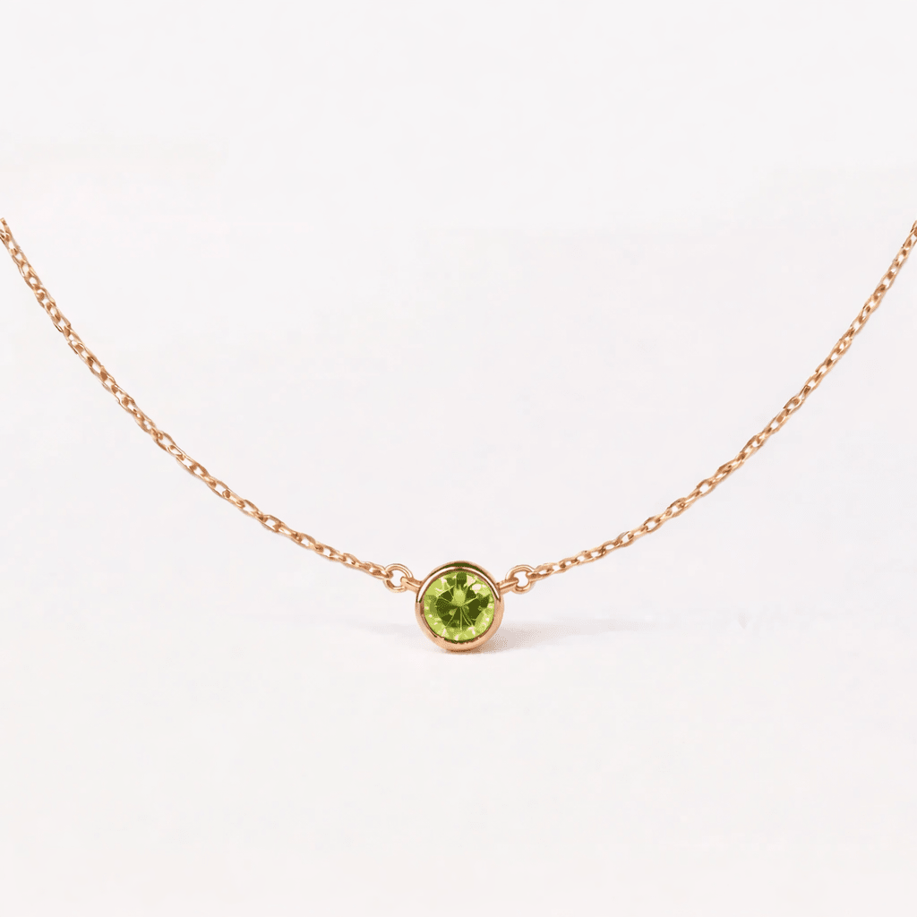 August's Birthstone Necklace Eldora - SOVATS