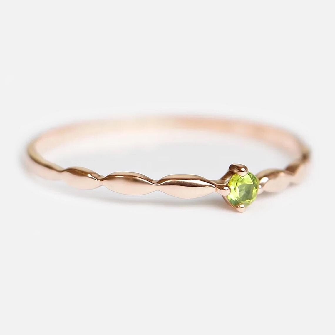 August's Birthstone Ring Amelia - SOVATS