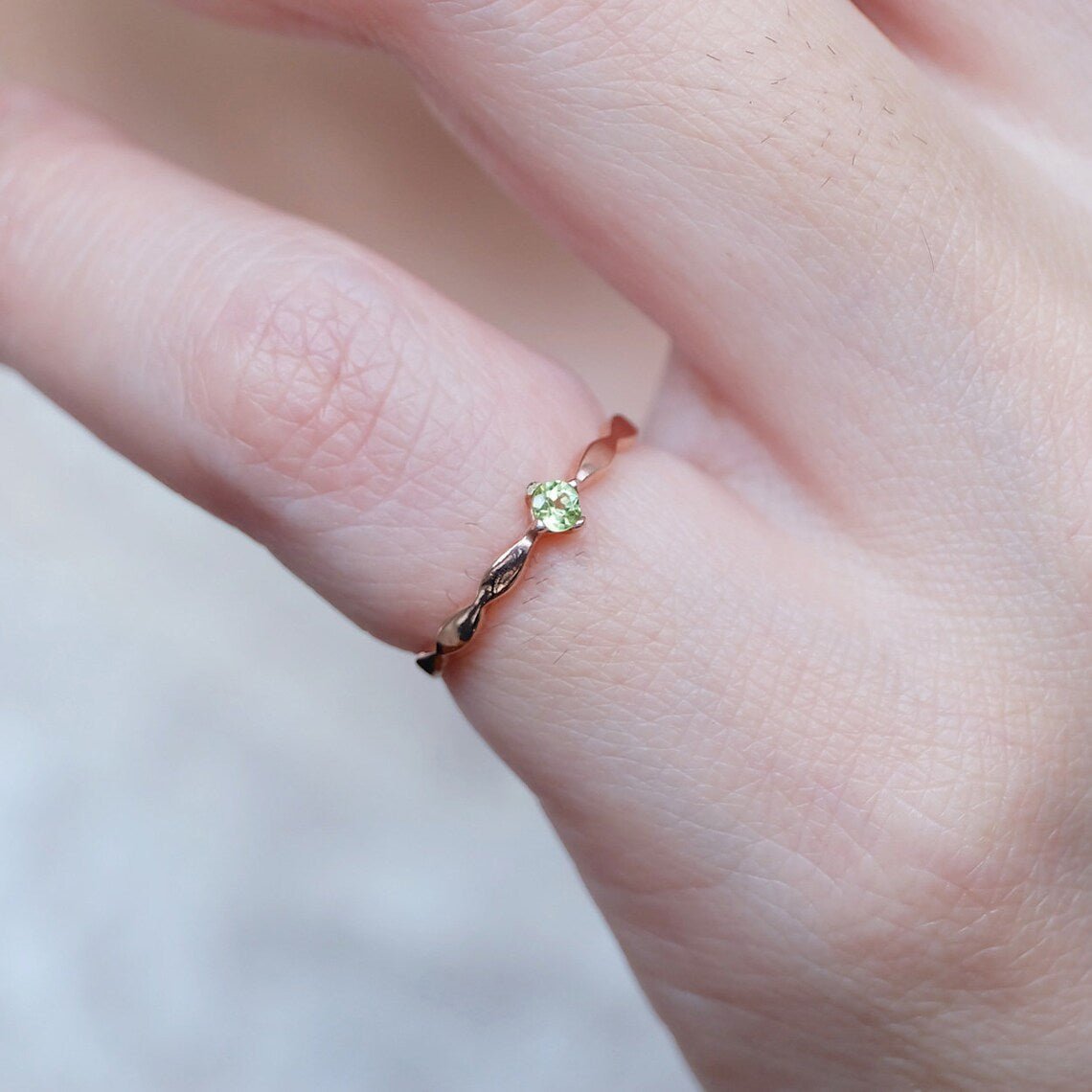 August's Birthstone Ring Amelia - SOVATS