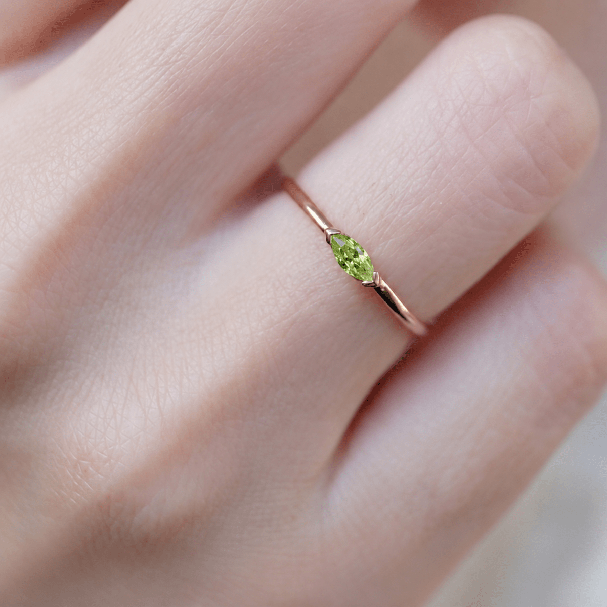 August's Birthstone Ring Cecilia - SOVATS