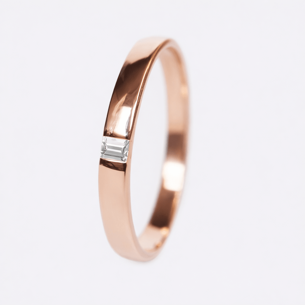 Baguette Diamond Band Ring Yami - SOVATS