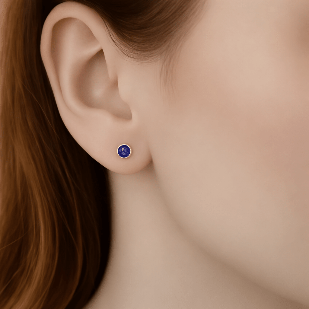 Blue Sapphire Earrings Carina - SOVATS