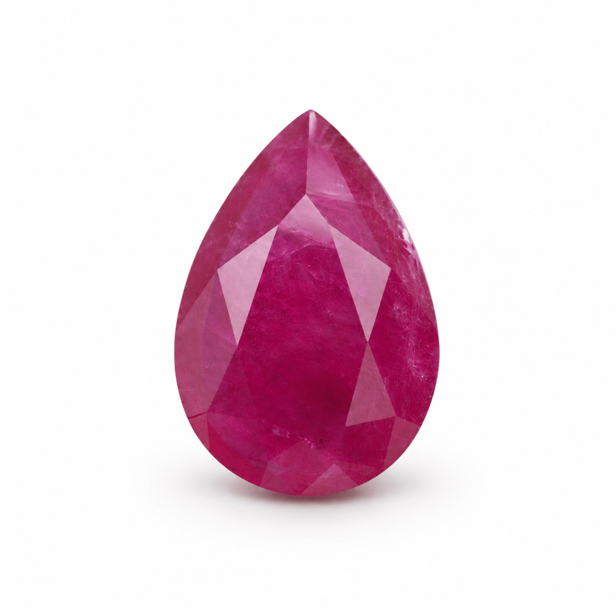 Certified Untreated Pear Cut Ruby - SOVATS