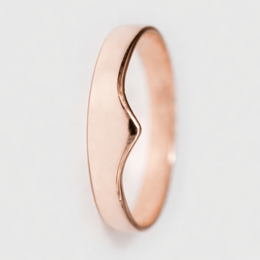 Chevron Band Ring Grania - SOVATS