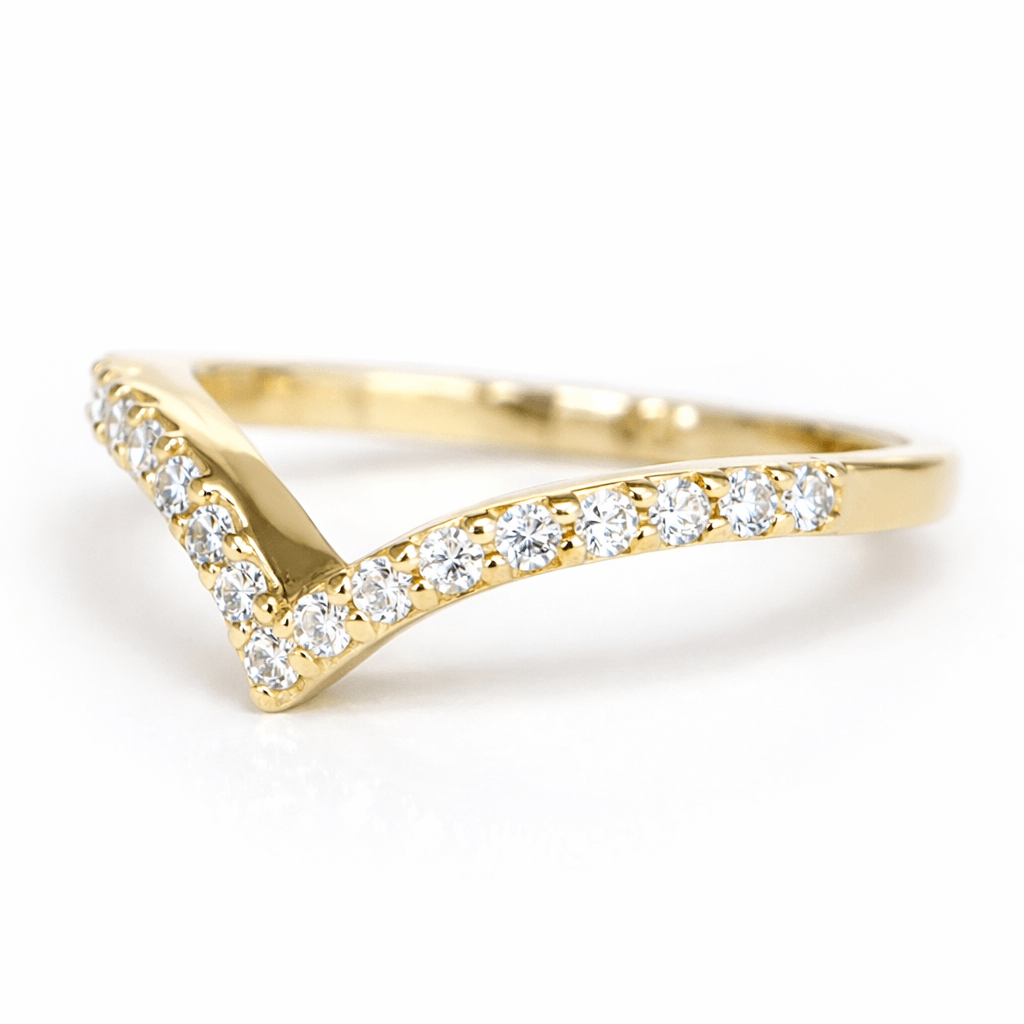 Chevron Diamond Ring Mariola - SOVATS