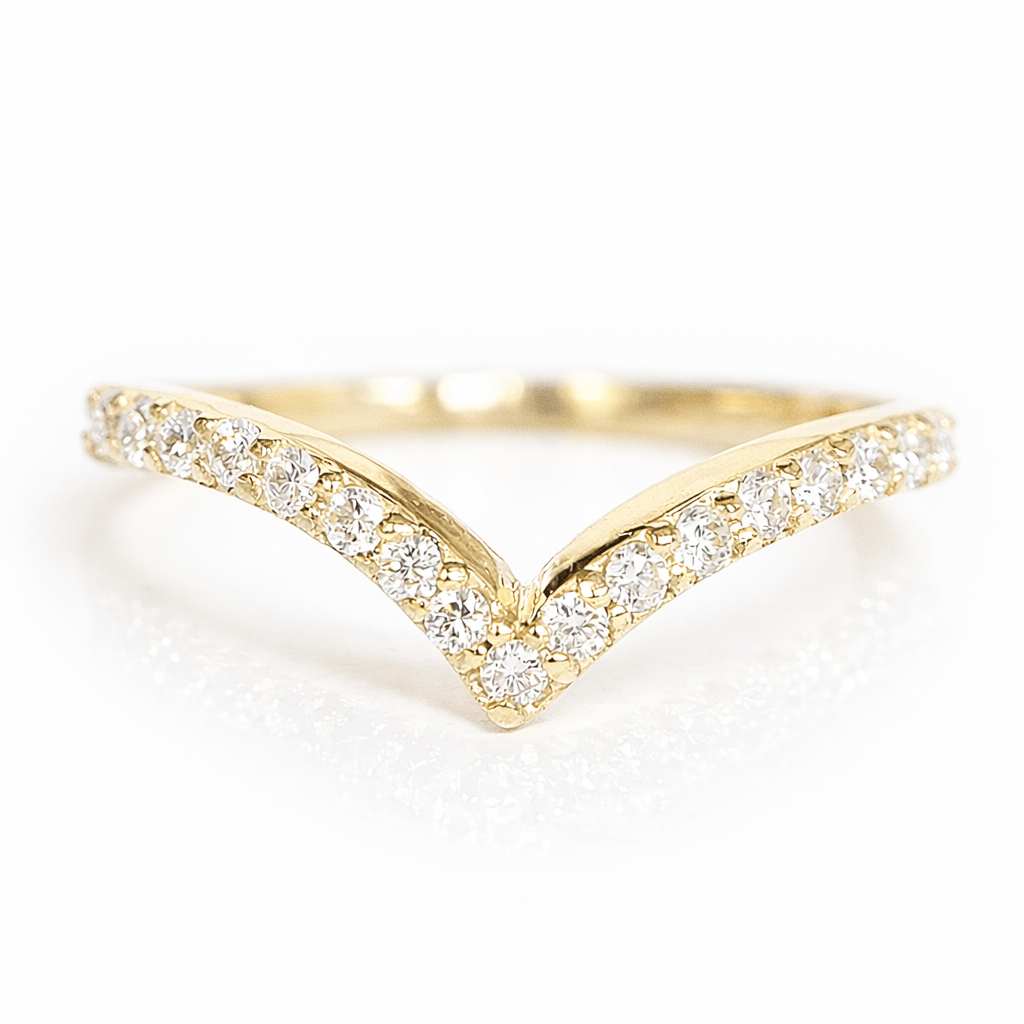 Chevron Diamond Ring Mariola - SOVATS