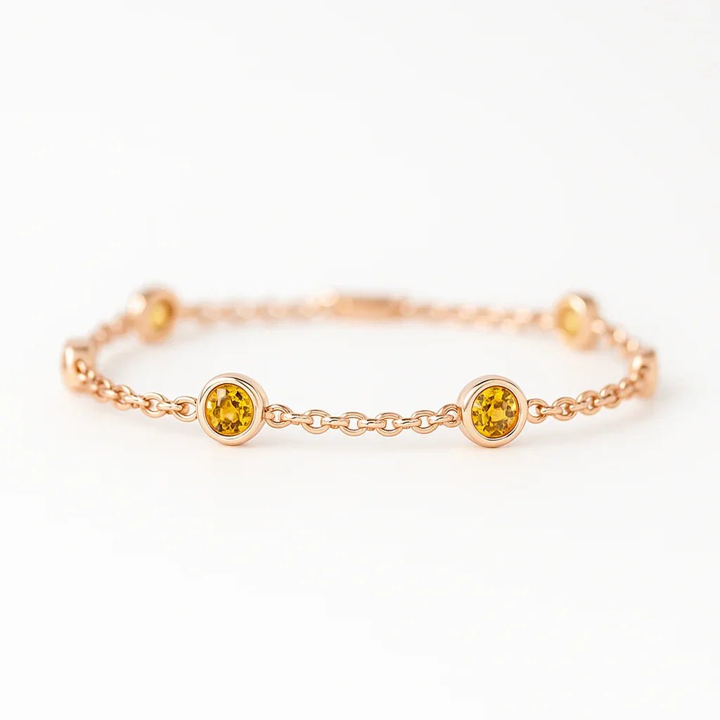 Citrine Bracelet Priti - SOVATS