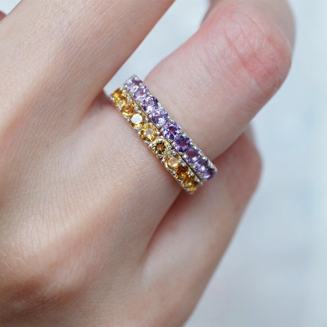 Citrine Eternity Band Eben - SOVATS