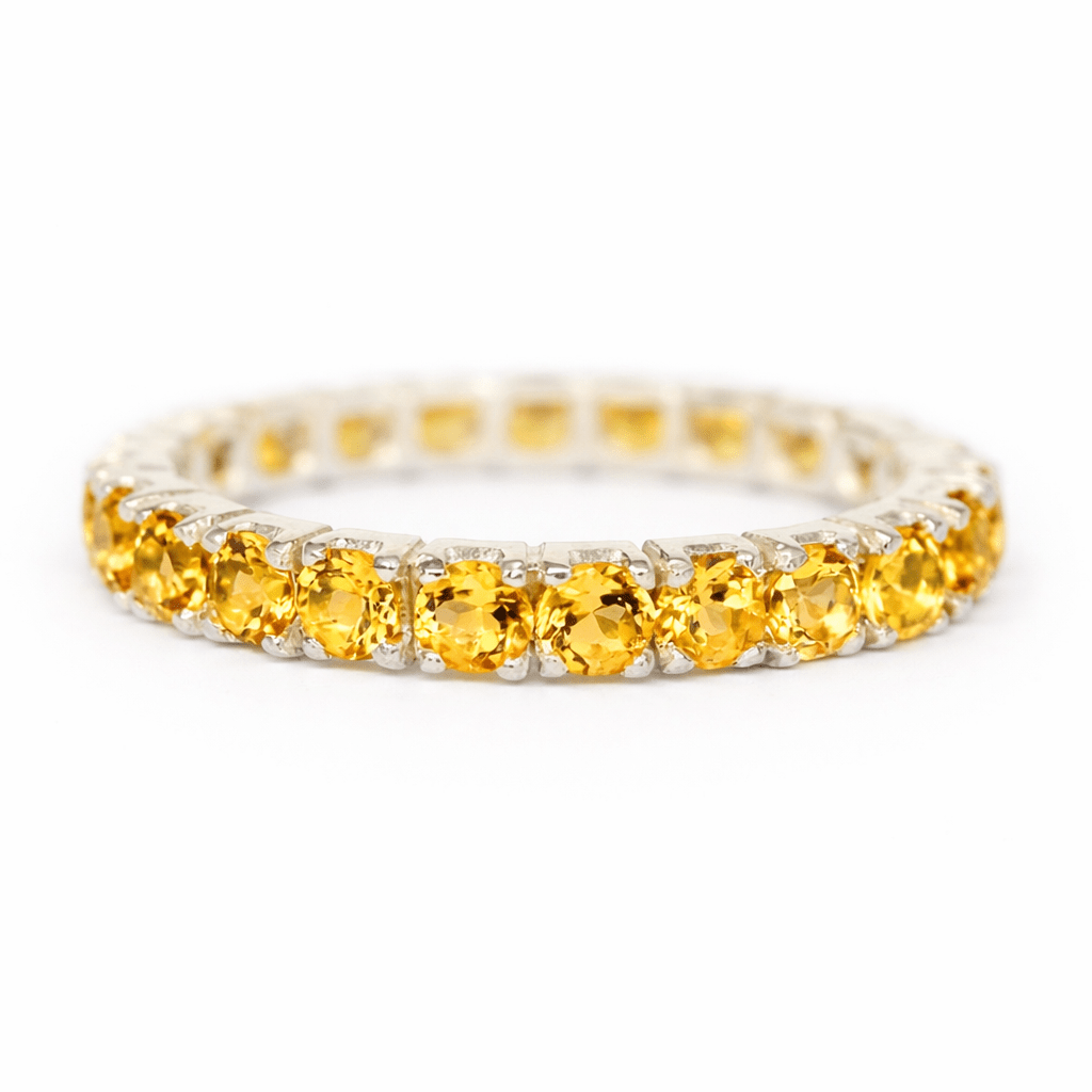 Citrine Eternity Band Eben - SOVATS