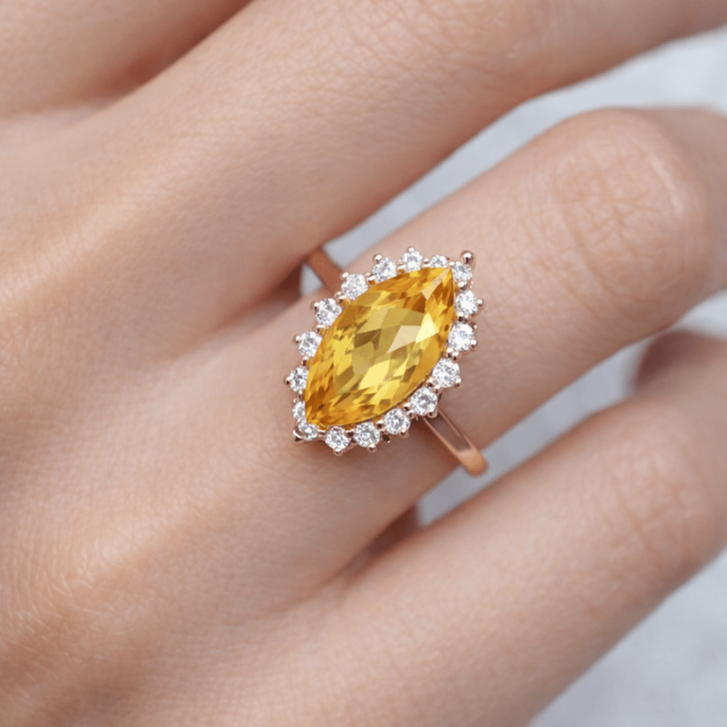 Citrine Ring Nafiri - SOVATS