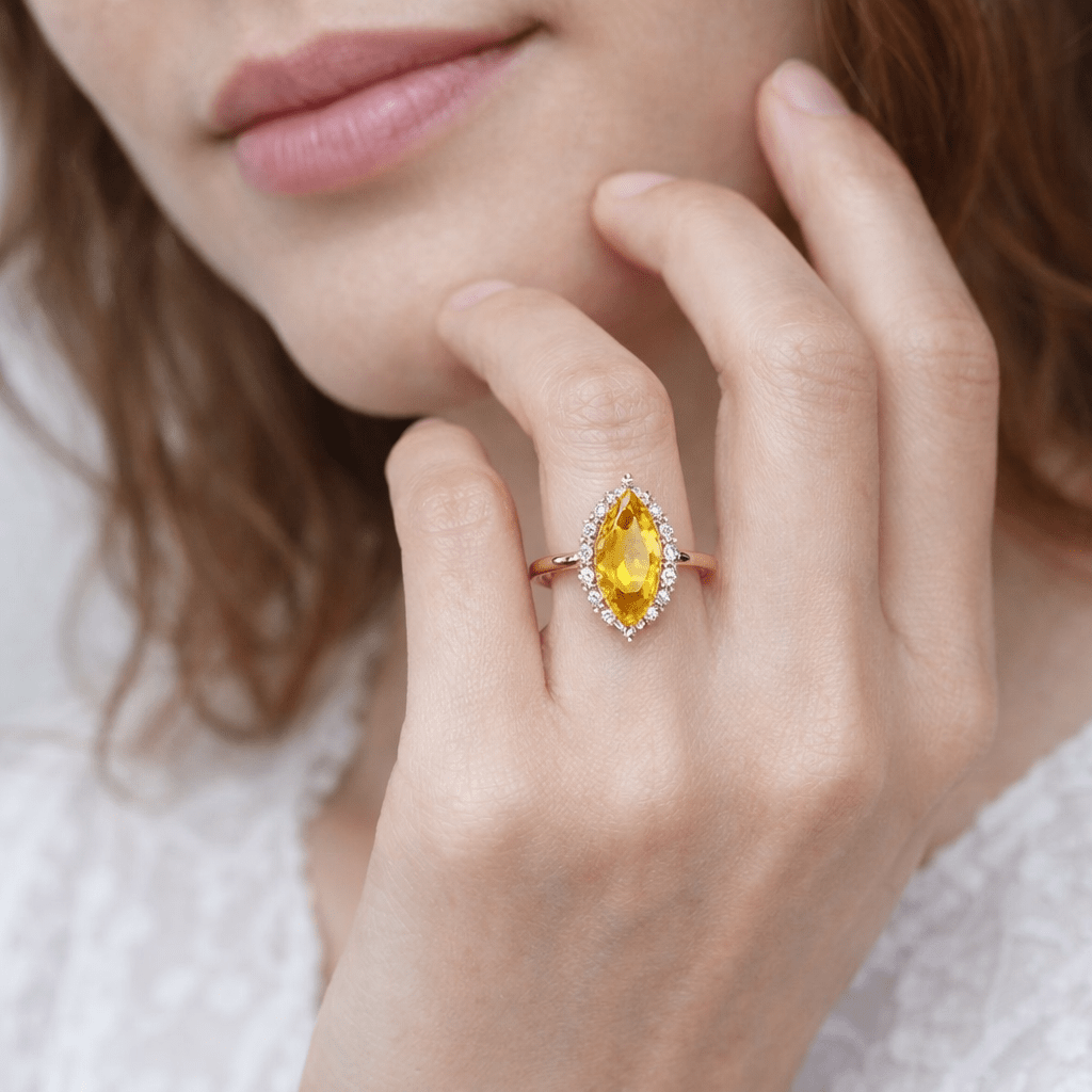 Citrine Ring Nafiri - SOVATS