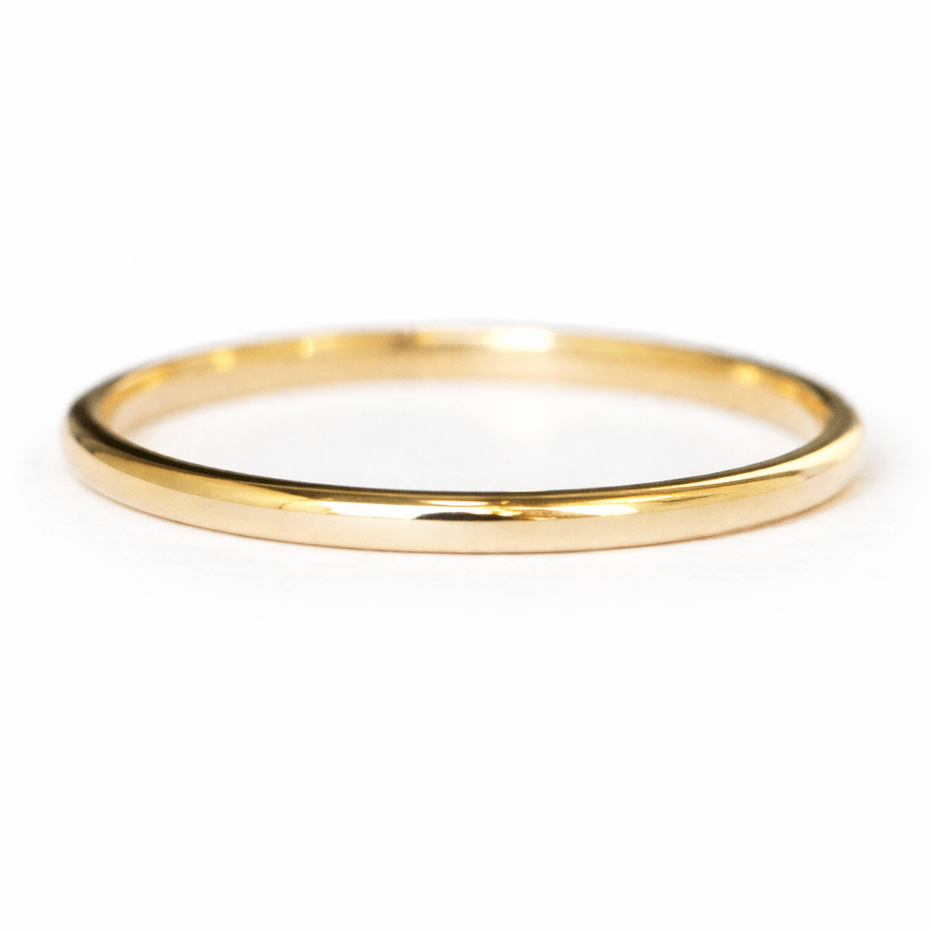 Classic 2mm Curved Band Ring - SOVATS