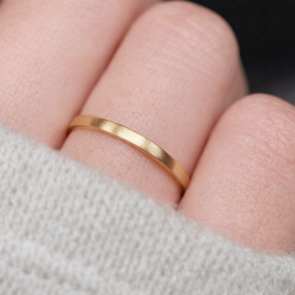 Classic 2mm Flat Band Ring - SOVATS