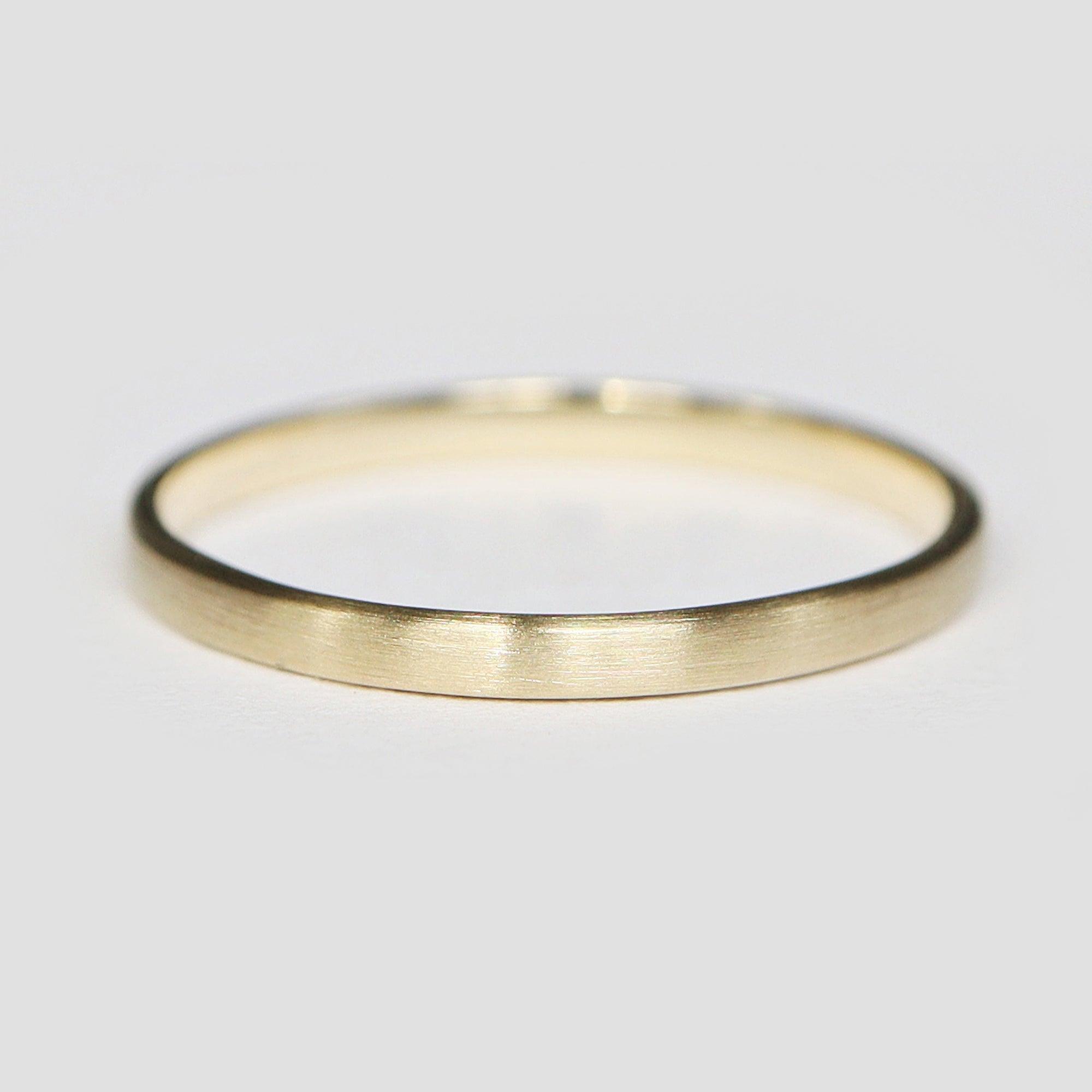 Classic 2mm Flat Band Ring - SOVATS