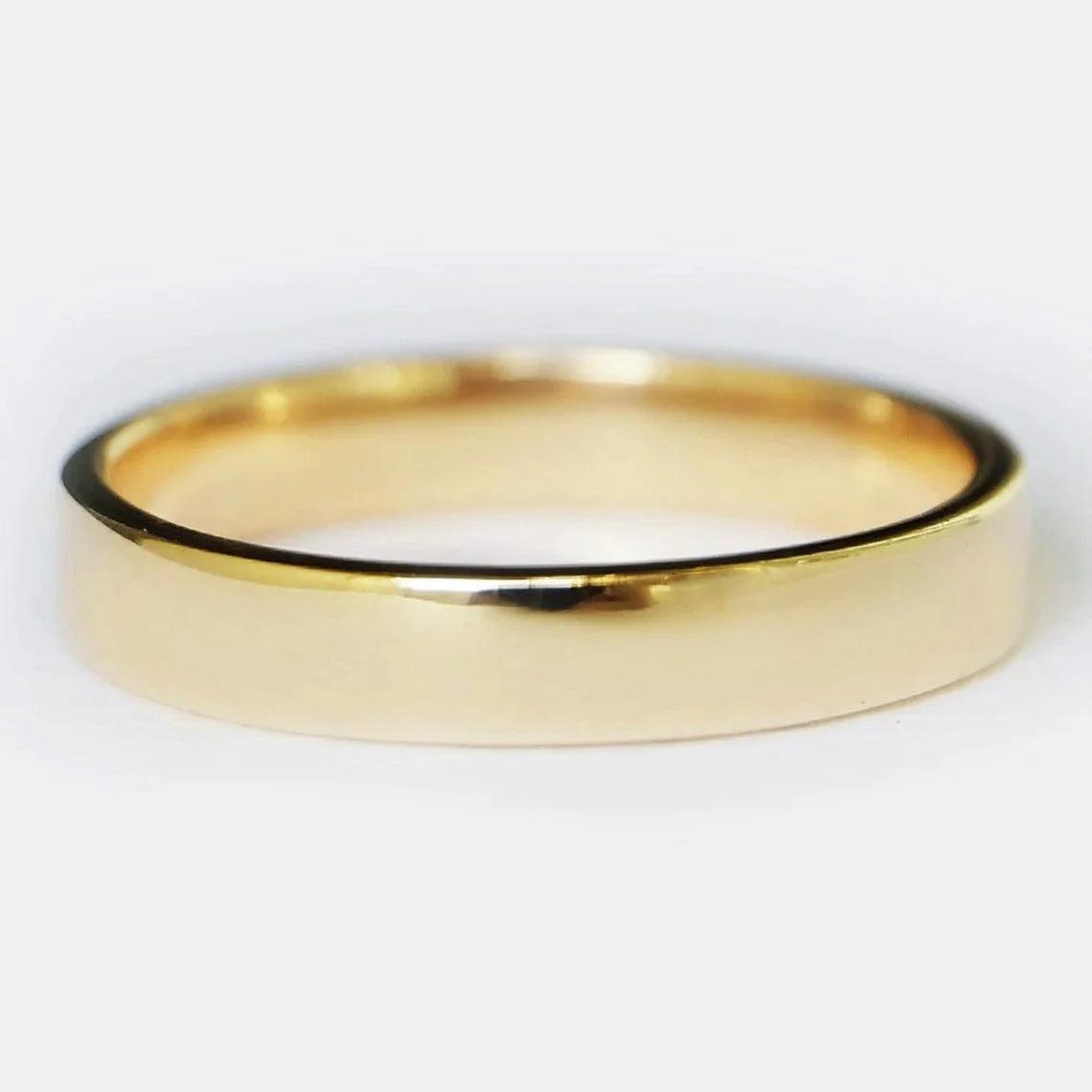 Classic 4mm Flat Band Ring - SOVATS