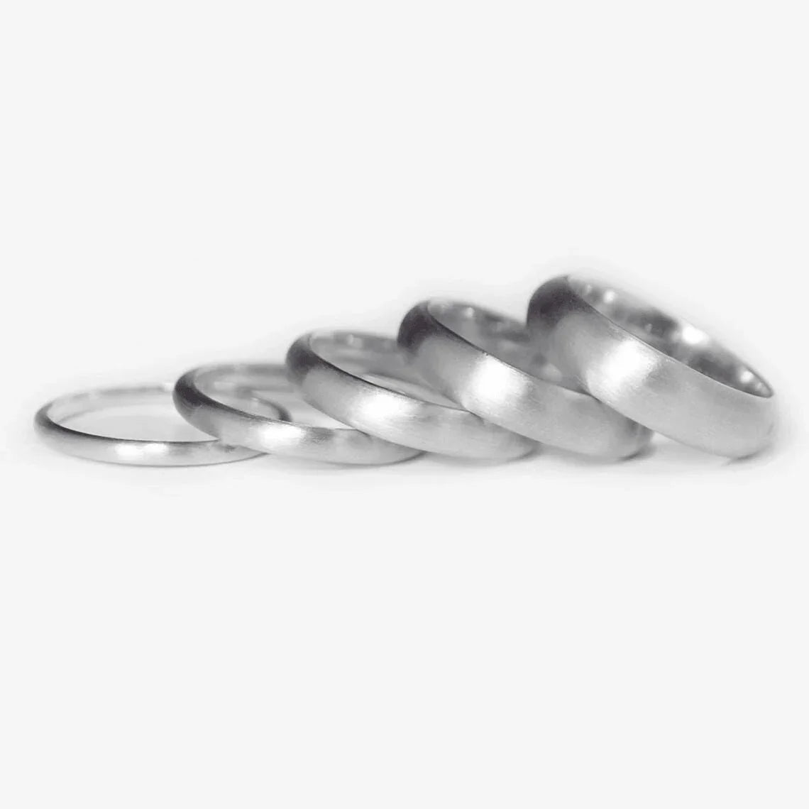 Classic 5mm Curved Band Ring - SOVATS