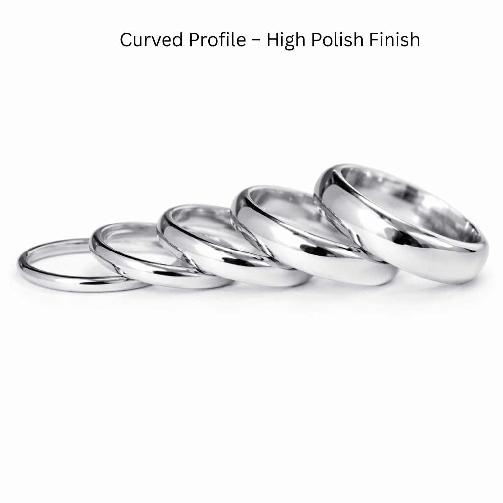 Classic 5mm Curved Band Ring - SOVATS