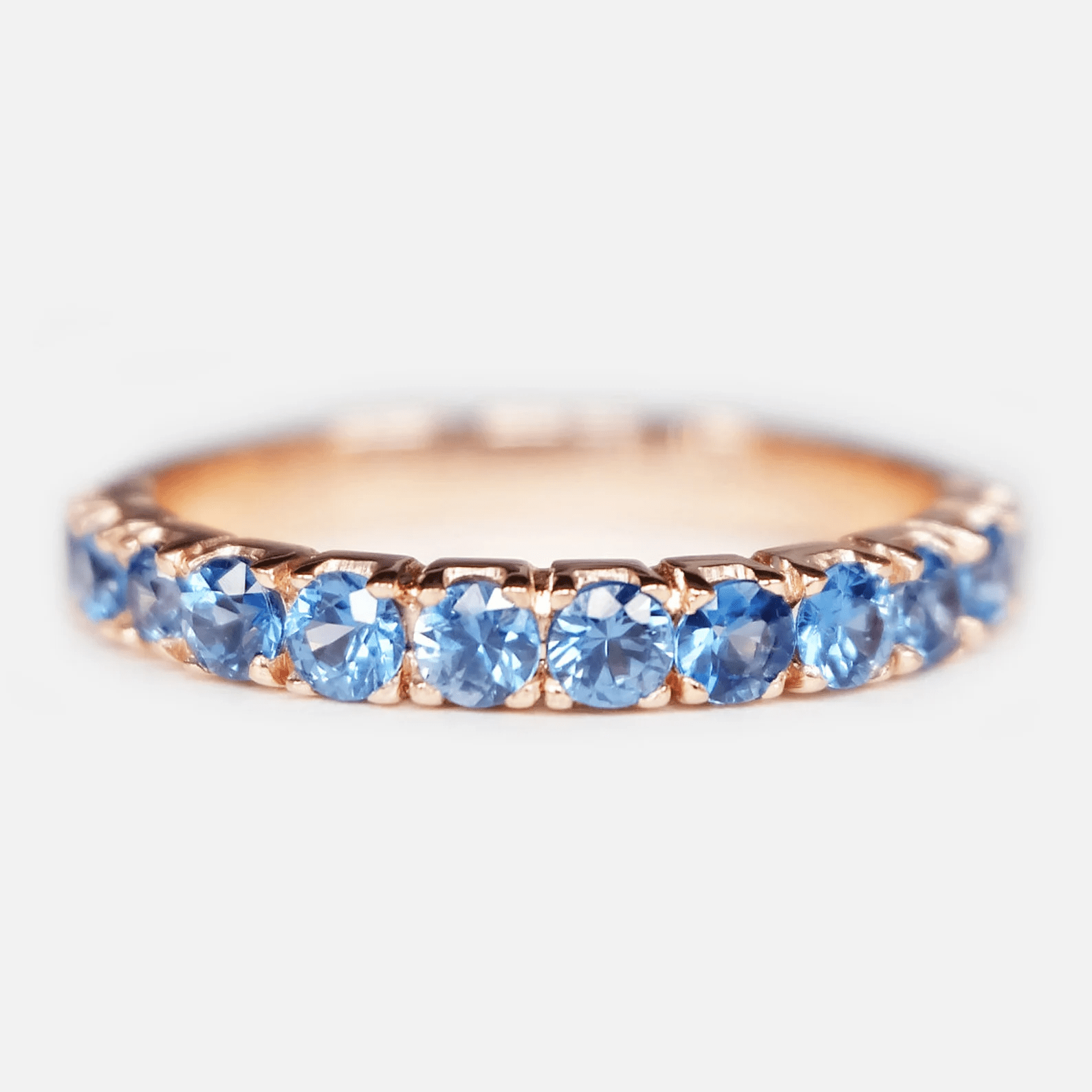 Cornflower Blue Sapphire Ring Maya - SOVATS