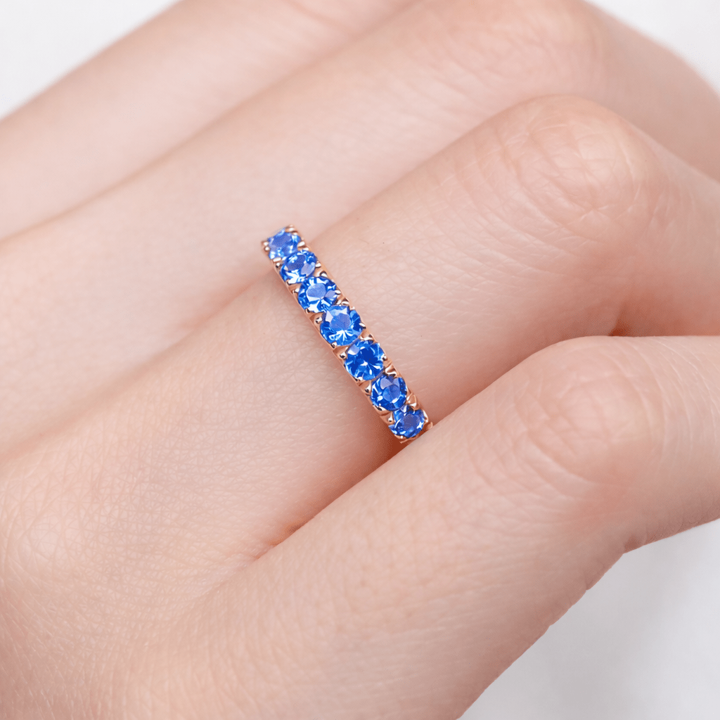 Cornflower Blue Sapphire Ring Maya - SOVATS