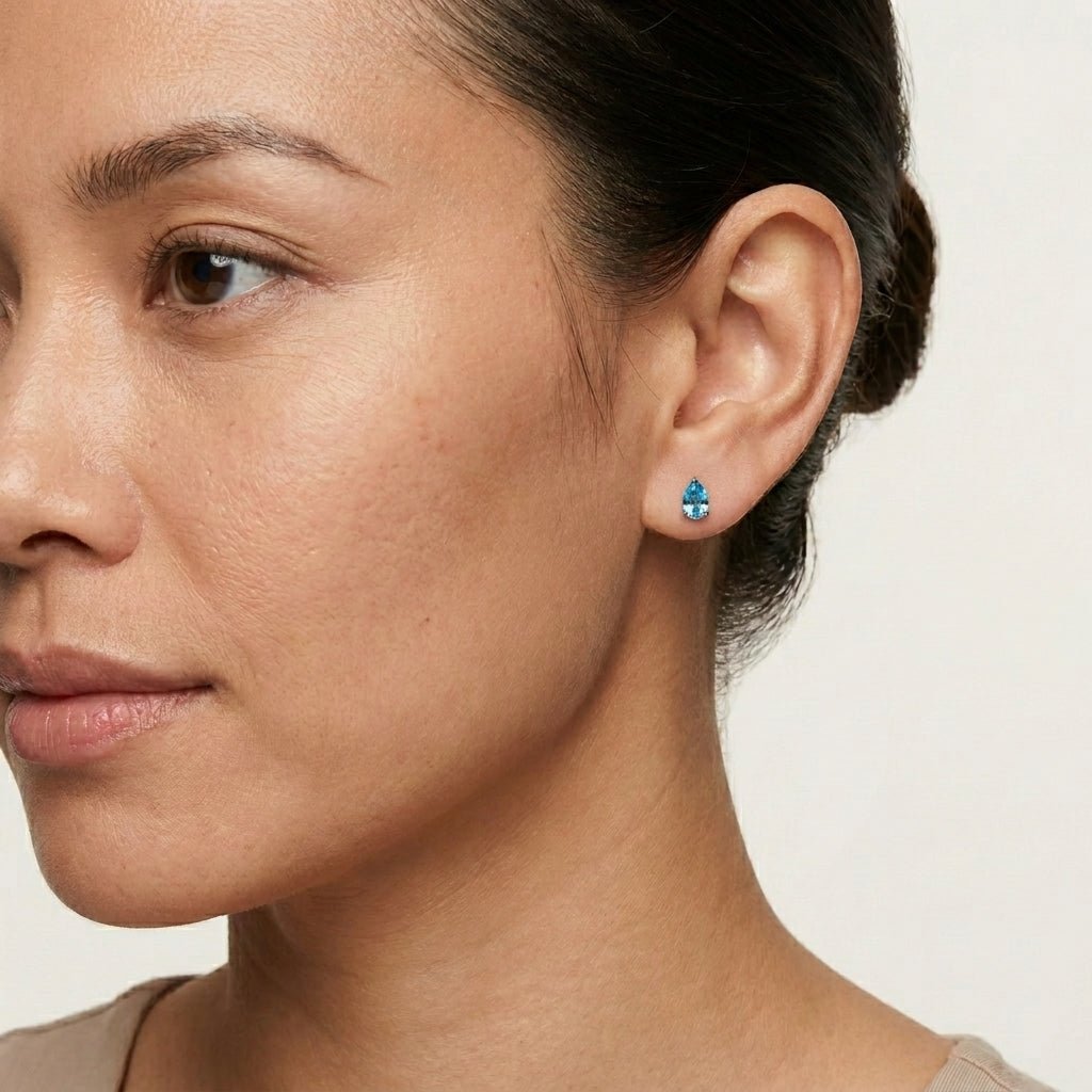 December's Birthstone Earrings Addie - SOVATS