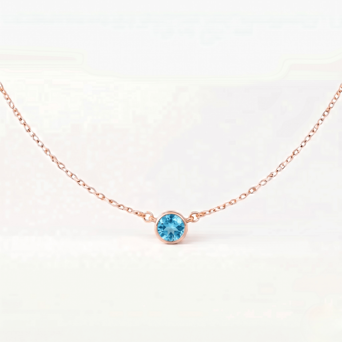 December's Birthstone Necklace Eldora - SOVATS