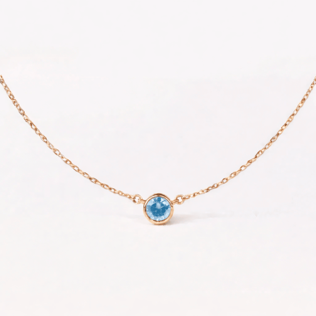 December's Birthstone Necklace Eldora - SOVATS