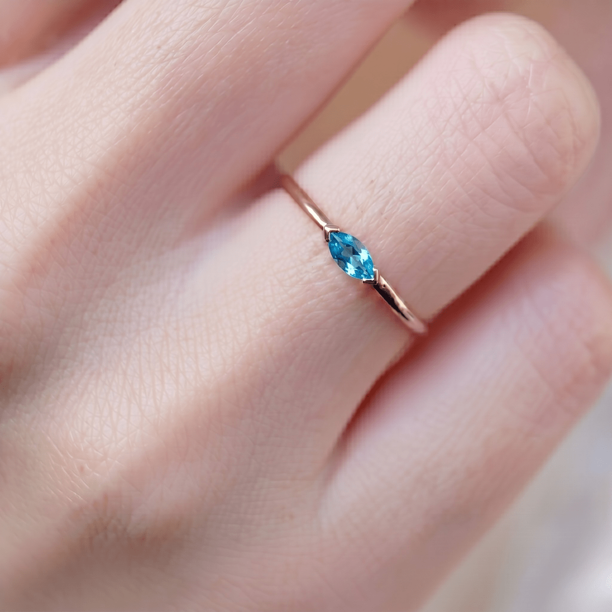 December's Birthstone Ring Cecilia - SOVATS