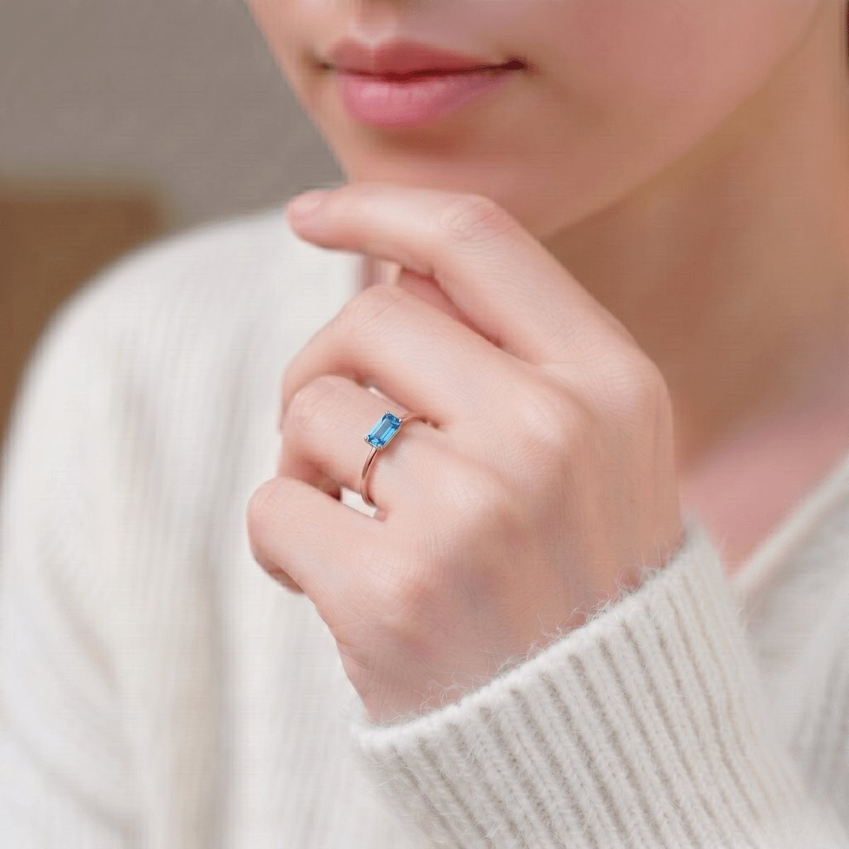 December's Birthstone Ring Luana - SOVATS