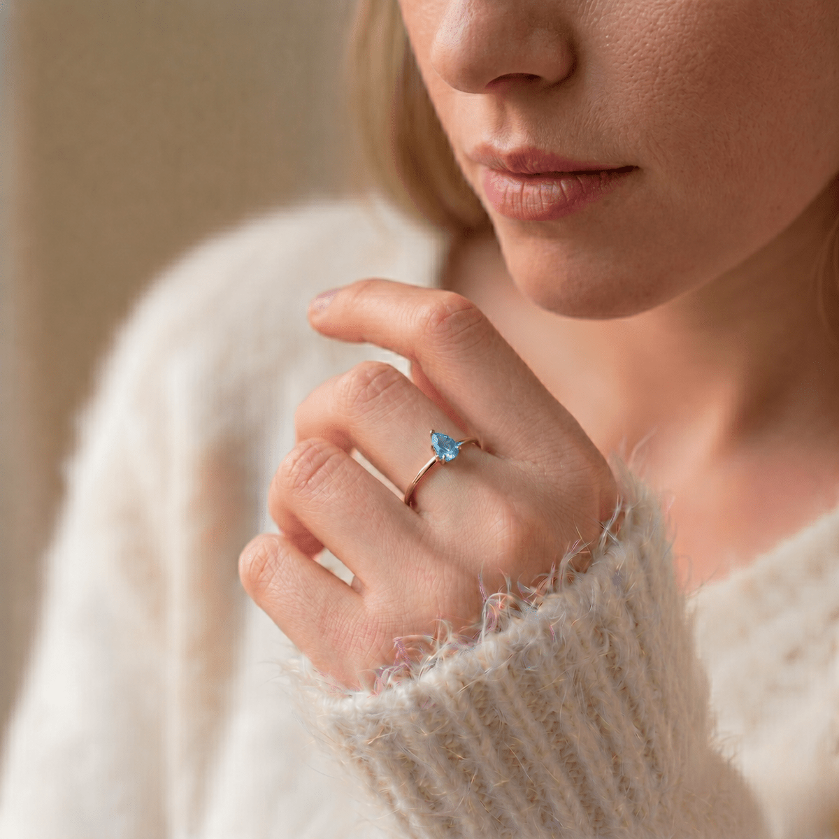 December's Birthstone Ring Nessa - SOVATS