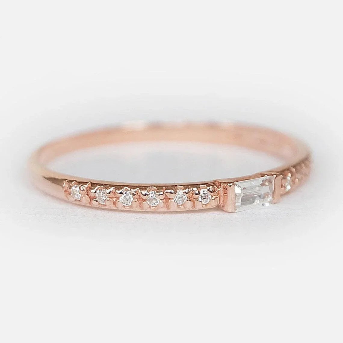 Diamond Baguette Ring Dabrosh - SOVATS