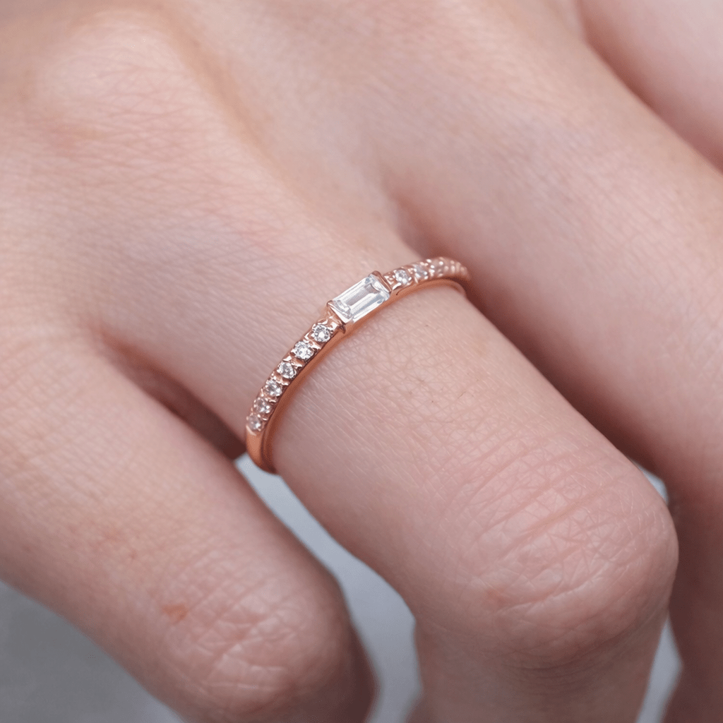 Diamond Baguette Ring Dabrosh - SOVATS