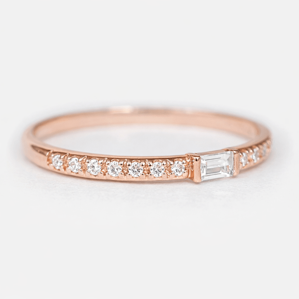 Diamond Baguette Ring Dabrosh - SOVATS