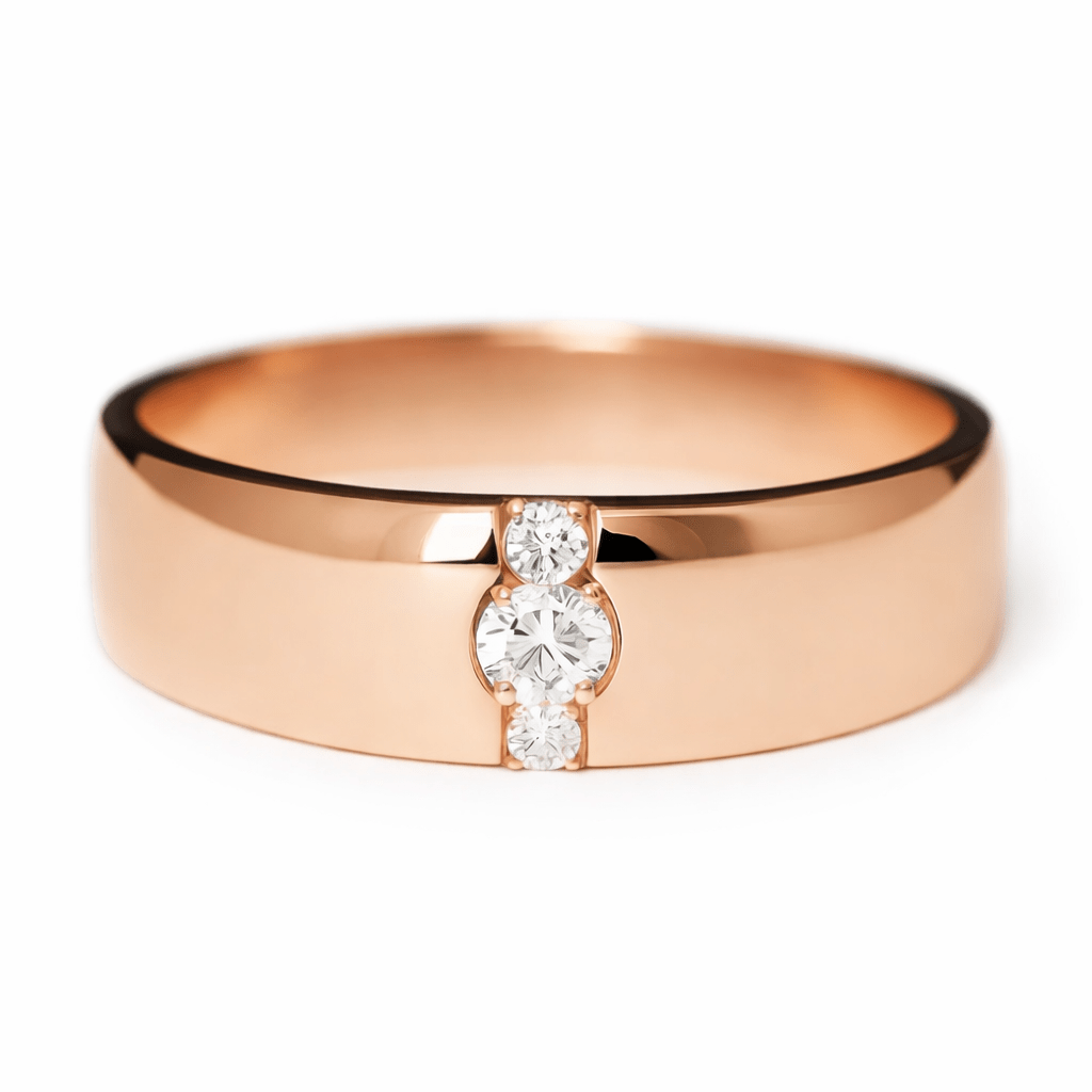 Diamond Band Ring Agata - SOVATS