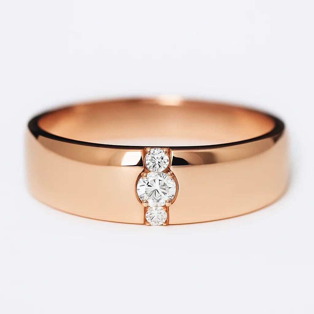 Diamond Band Ring Agata - SOVATS