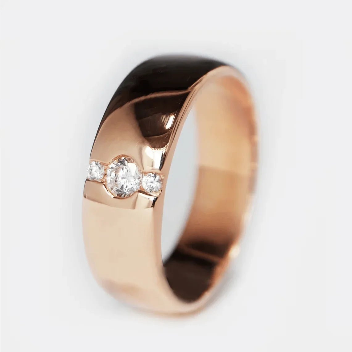 Diamond Band Ring Agata - SOVATS