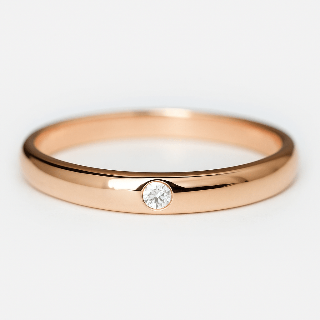 Diamond Band Ring Alda - SOVATS