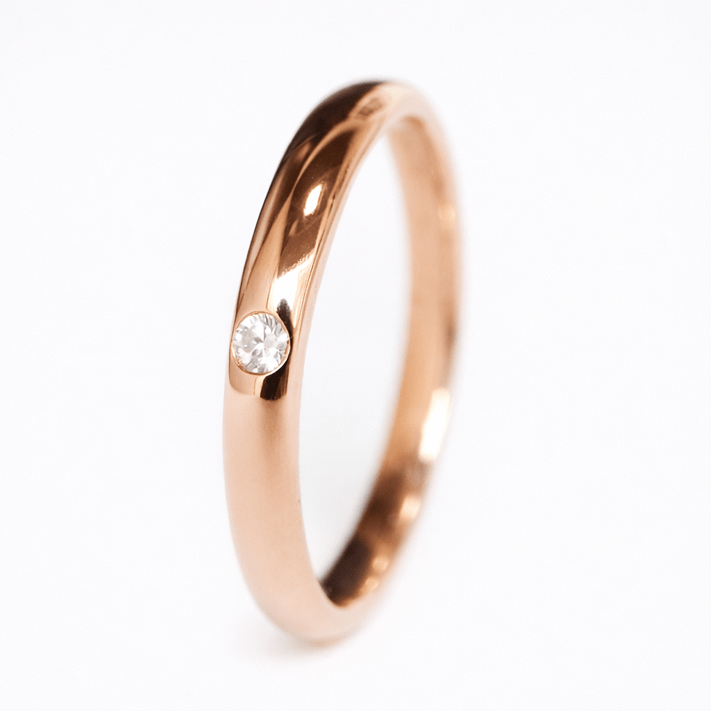 Diamond Band Ring Alda - SOVATS