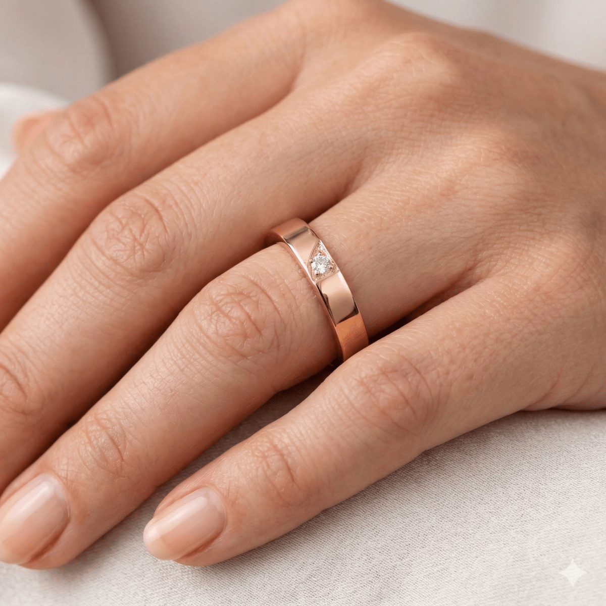 Diamond Band Ring Meira - SOVATS
