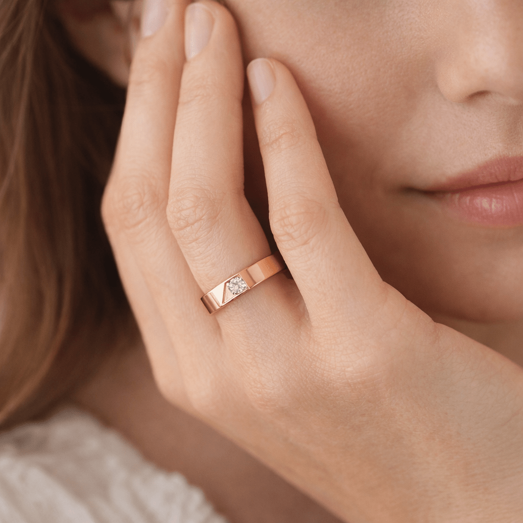 Diamond Band Ring Meira - SOVATS