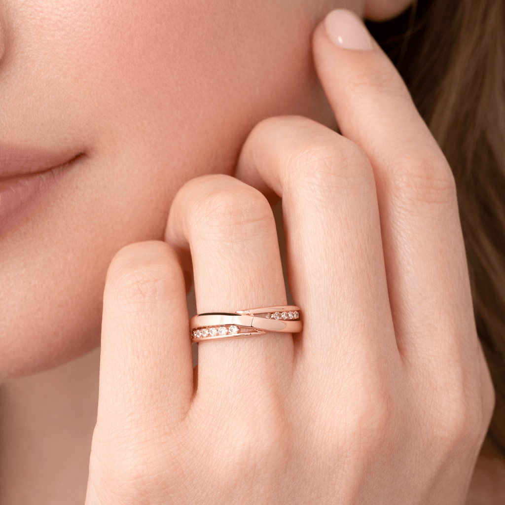 Diamond Band Ring Yasmin - SOVATS