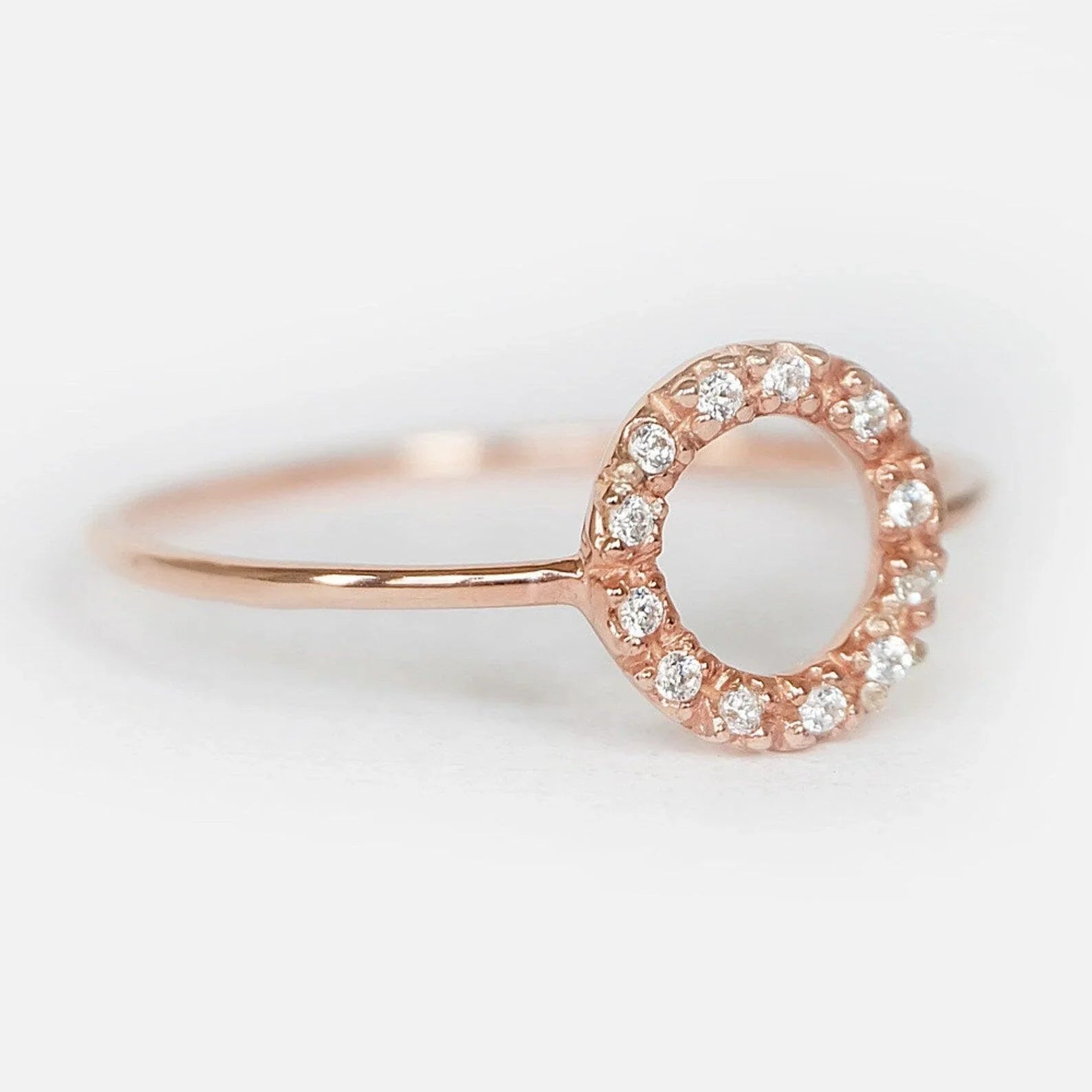 Diamond Circle Ring Vasa - SOVATS