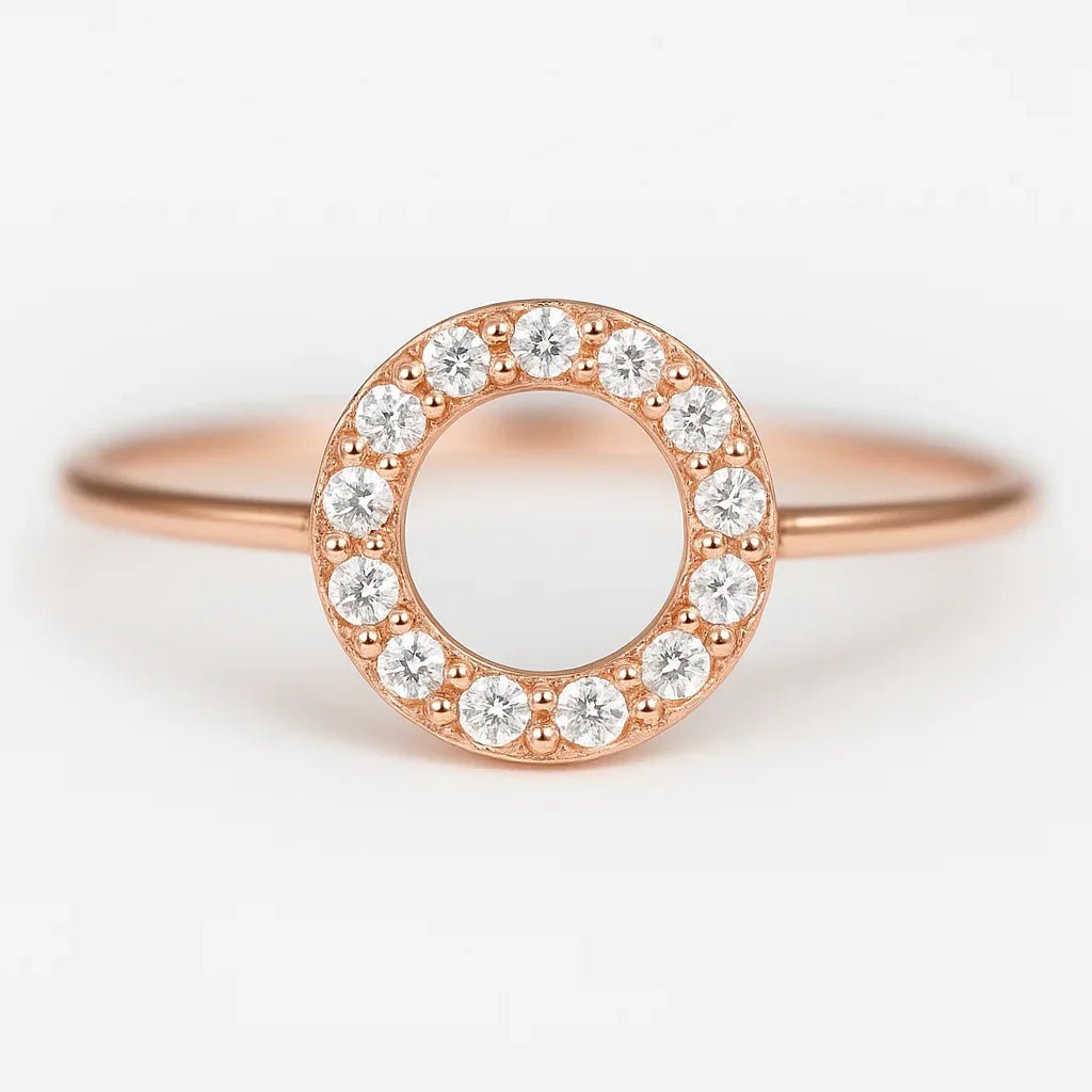 Diamond Circle Ring Vasa - SOVATS