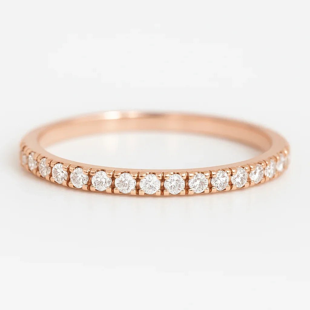 Diamond Half Eternity Ring Jasmin - SOVATS