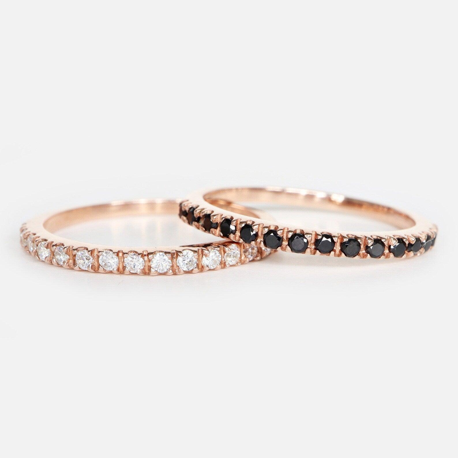 Diamond Half Eternity Ring Jasmin - SOVATS
